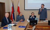 Z-ca Komendanta Szkoły Policji w Pile otwiera seminarium....