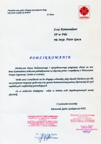 podziekowania