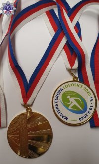 Zdobyte medale.