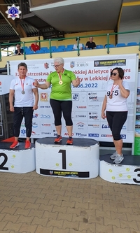 Medalistki na podium
