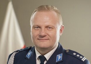 zdjęcie portretowe Komendanta Szkoły Policji w Pile
