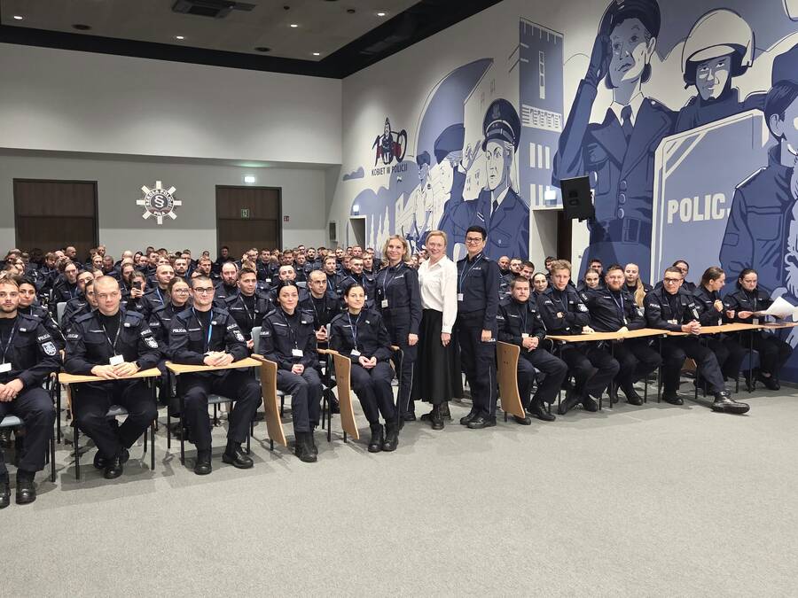 Standardy praw człowieka w praktyce policyjnej: Szkolenie eksperta Rady Europy w Szkole Policji